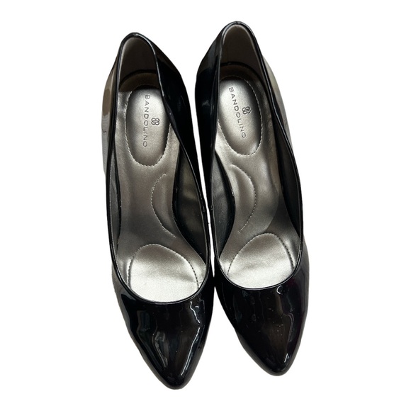 Sz 8.5 Bandolino Black Terenzio Heels NWT - Picture 5 of 5